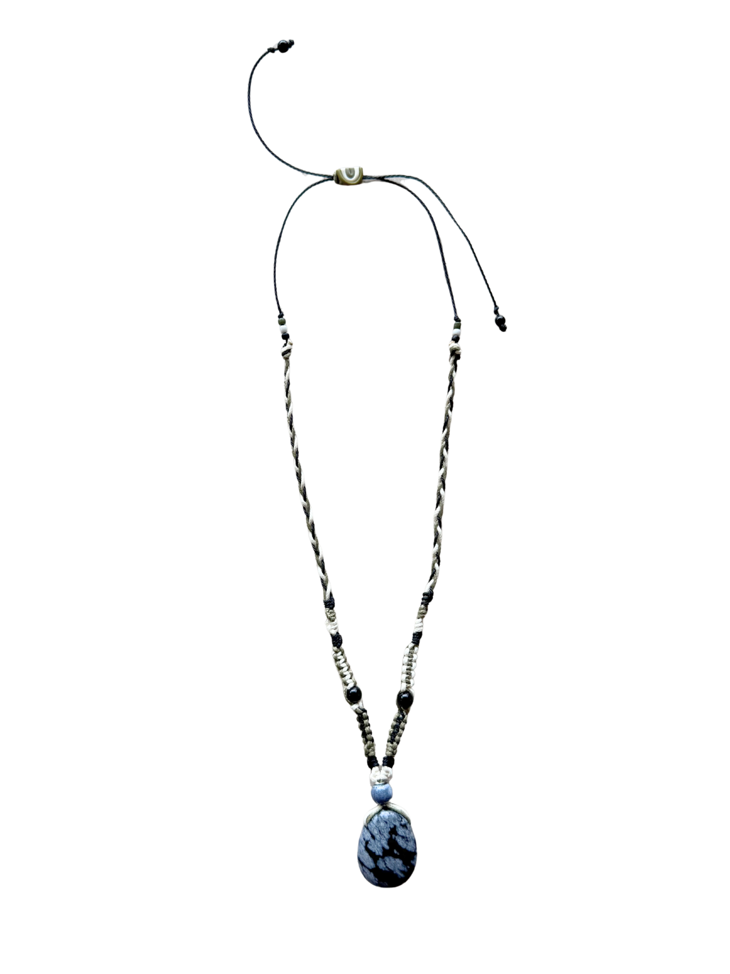 OBSIDIENNE FLOCON DE NEIGE